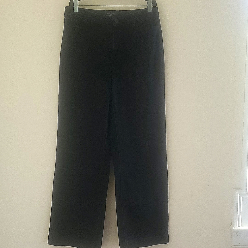 Talbots Womans Dark Denim Trouser Pants. Size 8 Excellent Condition